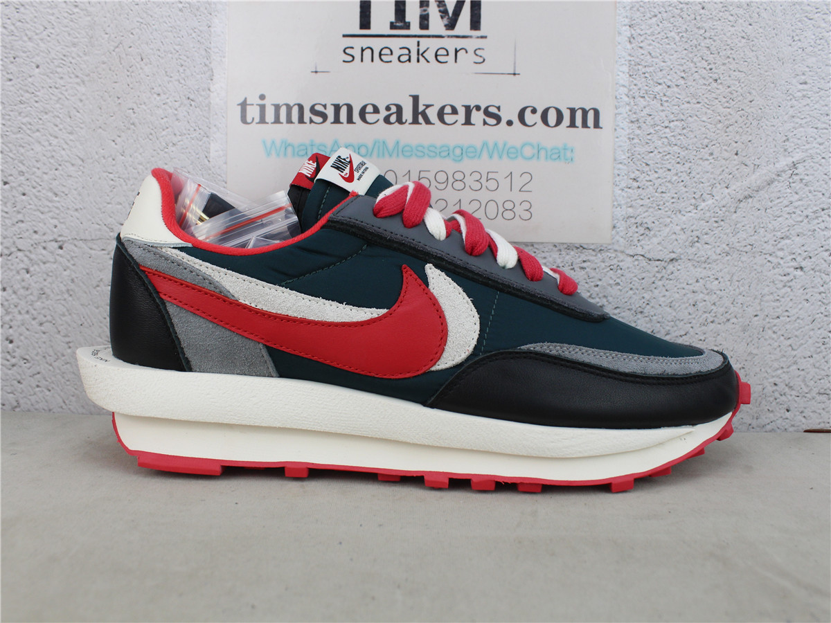 Nike LD Waffle sacai Undercover Midnight Spruce University Red DJ4877-300